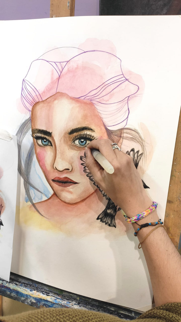 academia de dibujo pintura