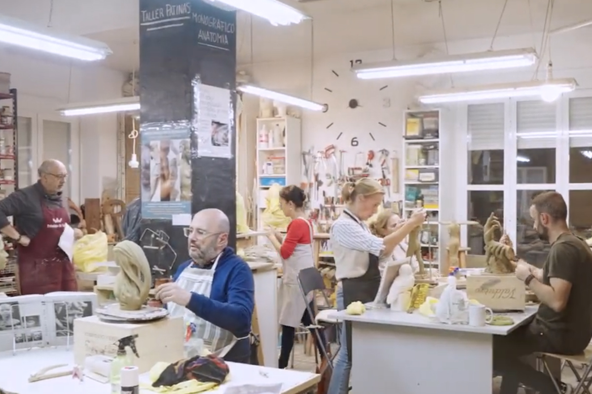 Clases de escultura en Madrid